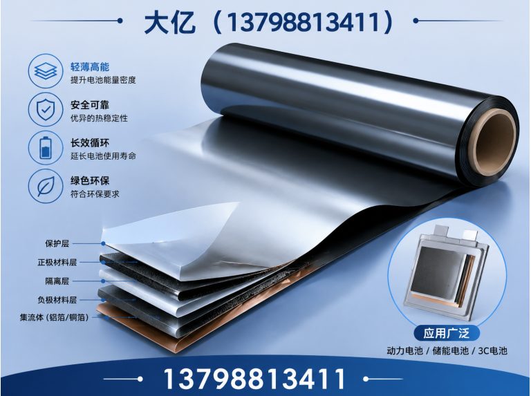 东莞锂电池薄膜展示图